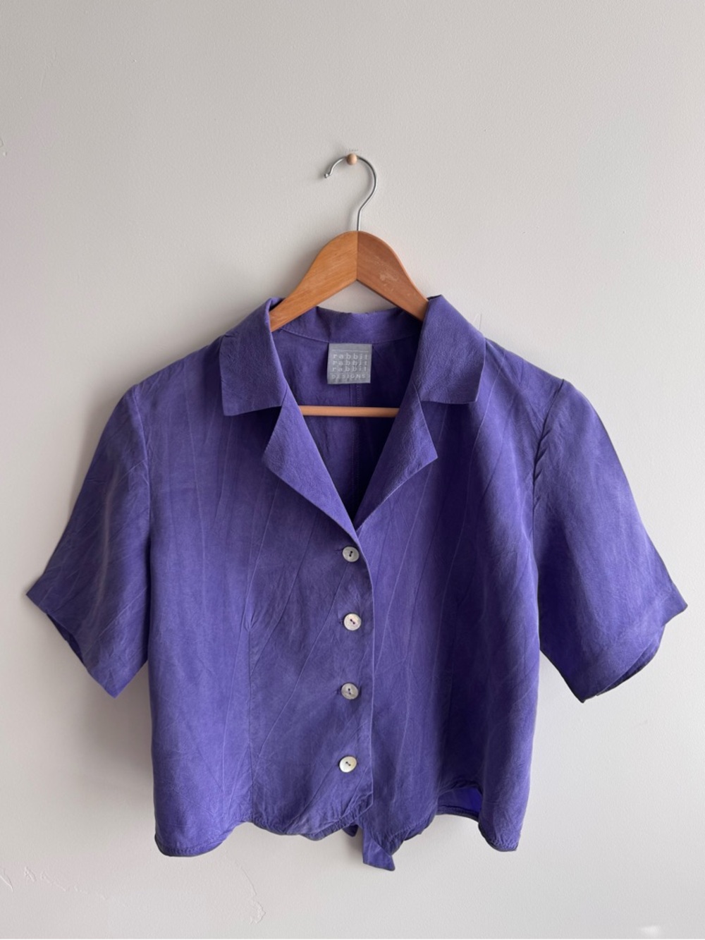 Purple Vintage Blouse